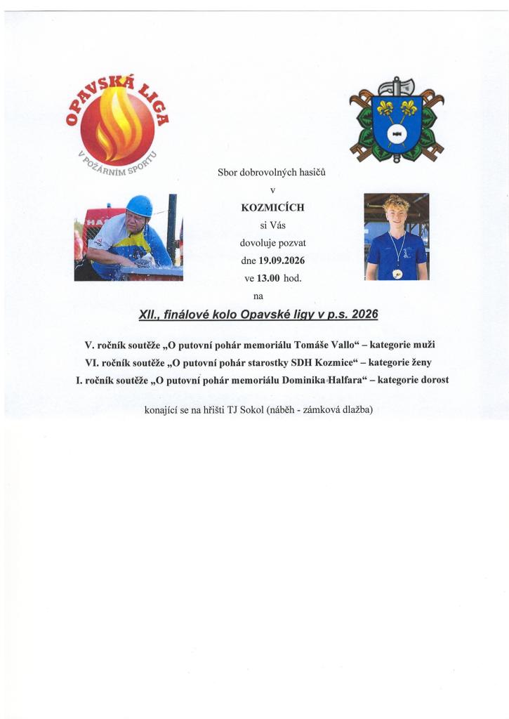 Hasičská soutěž