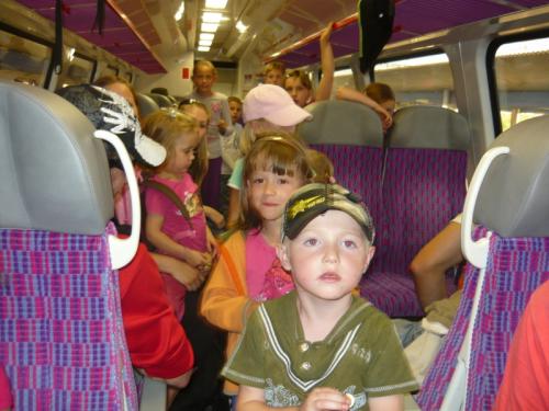 II. výlet vlakem s rodiči (17.9.2011)