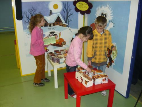 Zdeněk Miler dětem - interaktivní výstava, 1. a 2. třída (9.4.2010)
