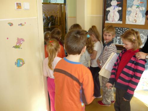 Návštěva předškoláků ve škole (22.1.2010)