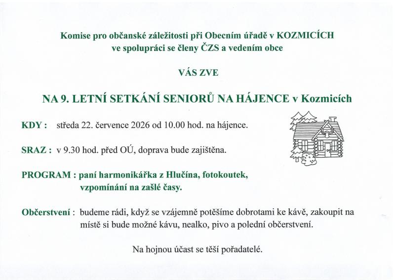 Hájenka 2026